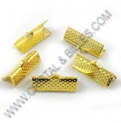 Ribbon connector 20x08mm, Gold