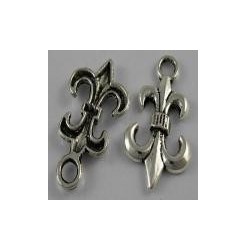 Pendentif 24x15mm, Argent...