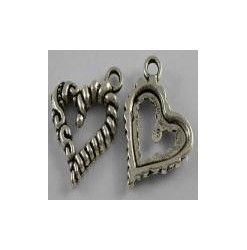 Pendentif coeur 16x17mm,...