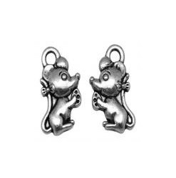 Pendentif souris 12mm,...