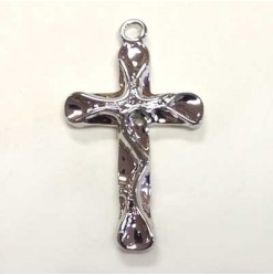 Pendant cross 40x23, Nickel