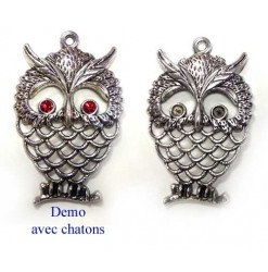 Pendant owl 58x37mm,...