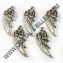 Charm wing 36x14mm, Antique...