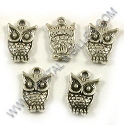 Pendant owl 16x10mm,...