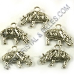 Pendant elephant 13x17mm,...