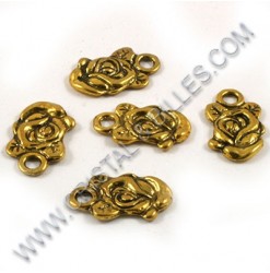 Charm flower 18x11mm,...