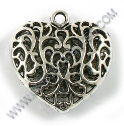 Pendant heart 35x34mm,...