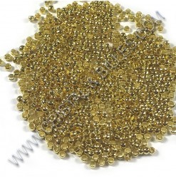 Crimp beads 2.0mm, Gold
