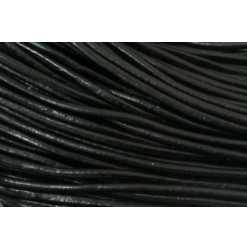 Leather 1.5mm, Black