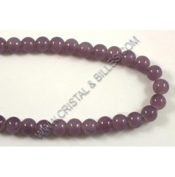 Glass round Plum 04mm - Qty...