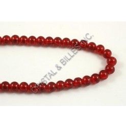 Glass crackle Red 06mm -...