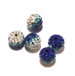 Shamballa beads shaded 10mm...