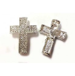 Cross with rhinestones 34mm...