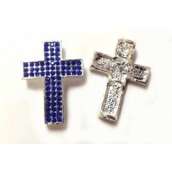 Cross with rhinestones 34mm...