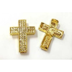 Cross with rhinestones 34mm...