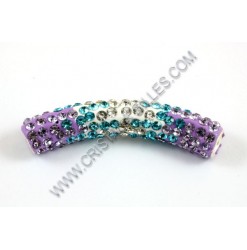 Shamballa tubes 45mm X 9mm...