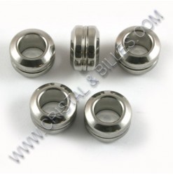 Beads 11x6.5mm, Stainless...