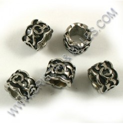 Bead 08x11mm, Stainless 304...