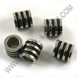 Bead 10x10mm, Stainless 304...