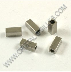 Bead 07x03x03mm, Stainless...