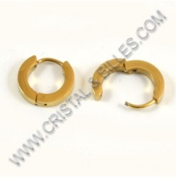 Bail 13.5mm, Stainless gold...