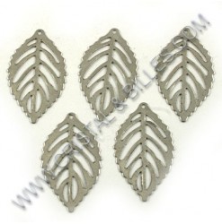 Charm leaf 24x14mm,...