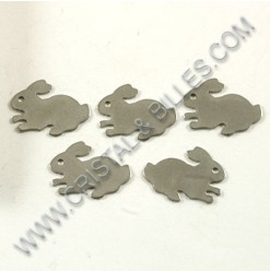 Charm rabbit 16x12mm,...