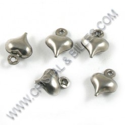 Charm heart 09x07mm,...