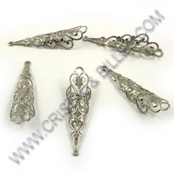 Filigree 41x11mm, Stainless...