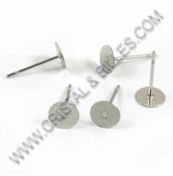 Earring stud pad 06mm,...