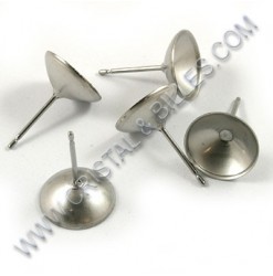 Ear stud bowl 10mm,...