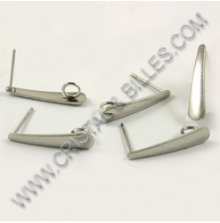 Earring stud 4x20mm,...