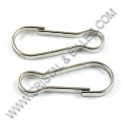 Clasp 25x10mm, Stainless...