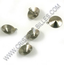 Base pendentif Rivoli 12mm,...