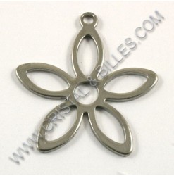 Pendant 24x25mm, Stainless...