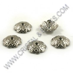 Bead cap 11mm, Stainless...