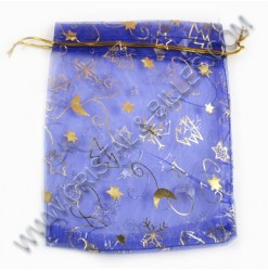 Organza 12X16cm, Blue -...