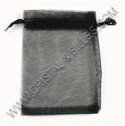 Organza 05X07cm, Black