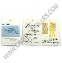 Beading needles stainless,...