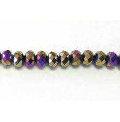 Rondelle Arc-en-ciel 6x8mm...