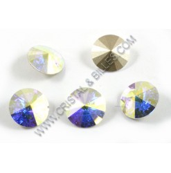 1122 10mm Rivoli, Crystal...