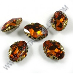 4926 19X24mm, Topaz-Dorado...