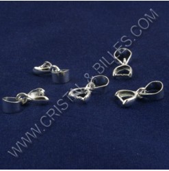 Bail 2x7mm, Silver