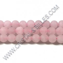 Rose Quartz 06mm matte -...