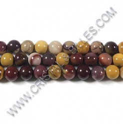 Mookaite natural 08mm - Qty...