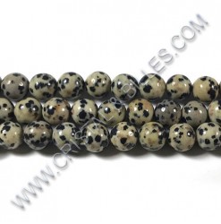 Jasper Dalmatian 06mm - Qté...