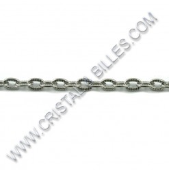 Oval 7x4.5mm, Stainless 304...