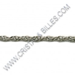 Rope 3.5x3.0mm, Acier...