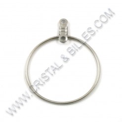 Ear hoop 26mm, Stainless -...