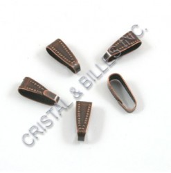 Bail 11x4mm, Antique copper